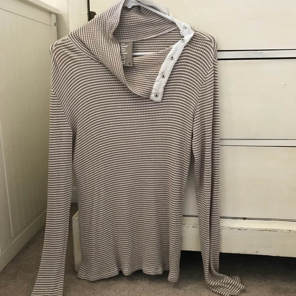 Striped sweater- anthro brand Dolan.